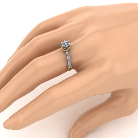 LAb grown diamond Ring