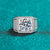 GRA VVS Moissanite White Gold Platinum Plated S925 925 Sterling Silver Fashion Jewelry Finger Ring for Men