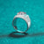 GRA VVS Moissanite White Gold Platinum Plated S925 925 Sterling Silver Fashion Jewelry Finger Ring for Men