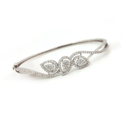 Leaf Moissanite bracelet