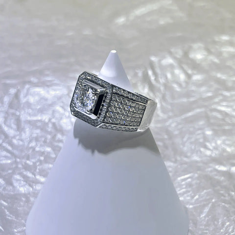 Hip hop iced out Ring 01