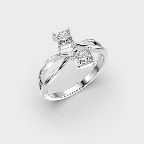 Infinity Princess Ring – Featuring a regal design with endless Beauty