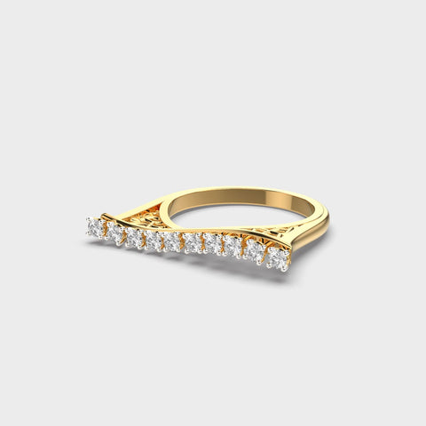 Lab grown diamond ring 02