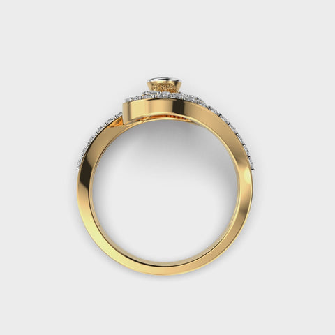 Lab grown diamond ring 03