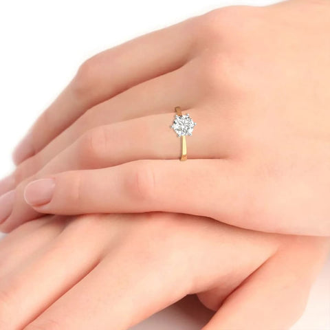 LAb grown diamond ring 04