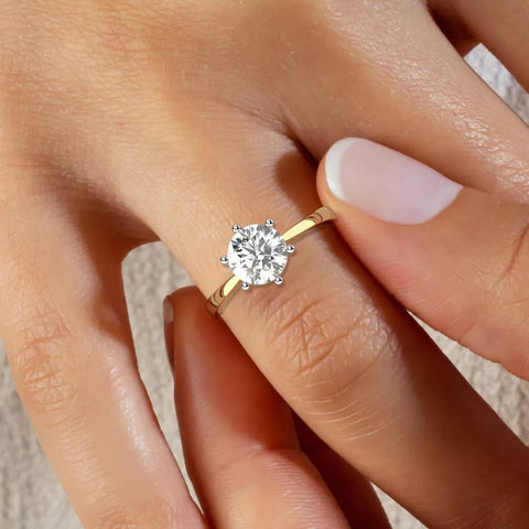 LAb grown diamond ring 04