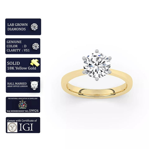 LAb grown diamond ring 04