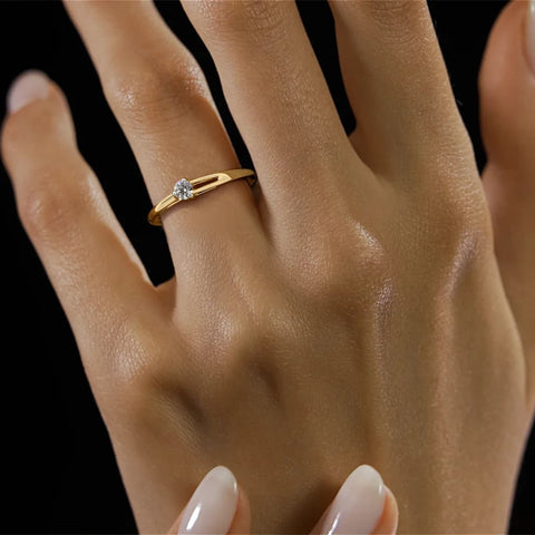 LAb grown diamond ring 12
