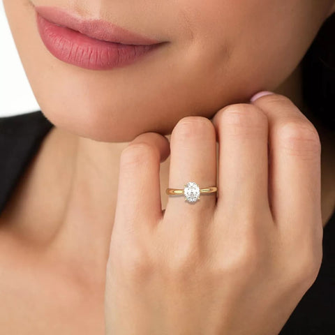 LAb grown diamond ring 13