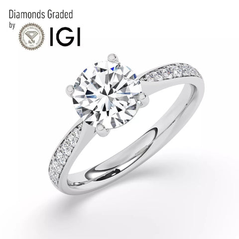LAb grown diamond ring 15