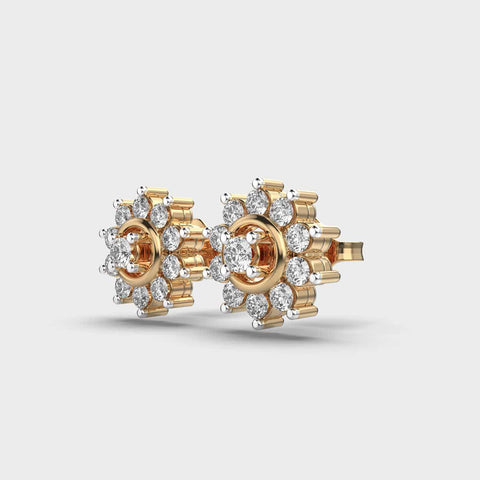 Lab grown diamond earrings JMT 12