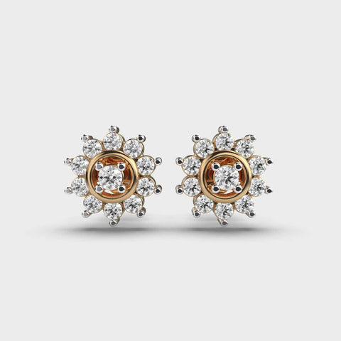 Lab grown diamond earrings JMT 12