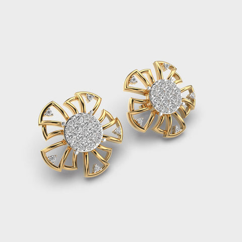 Lab grown diamond earrings JMT 1