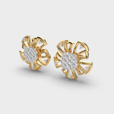 Lab grown diamond earrings JMT 1