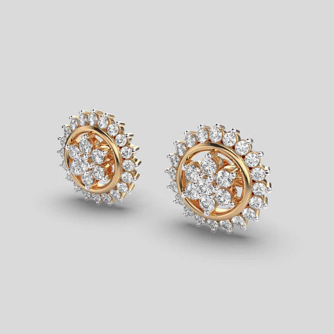 Lab grown diamond earrings JMT 3