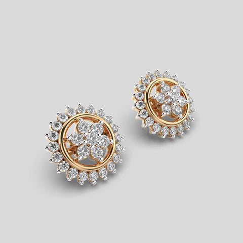 Lab grown diamond earrings JMT 3