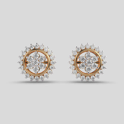 Lab grown diamond earrings JMT 3