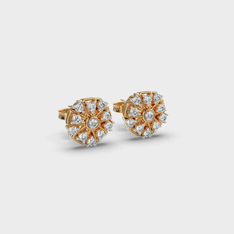 Lab grown diamond earrings JMT 4