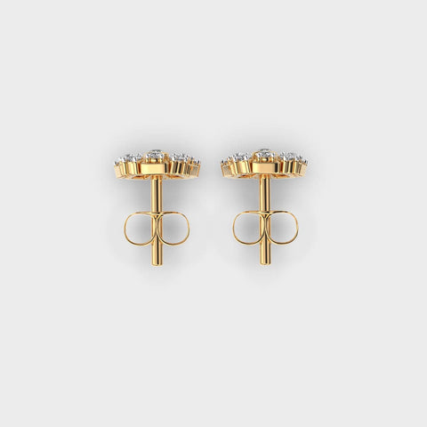 Lab grown diamond earrings JMT 4