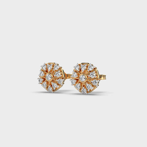 Lab grown diamond earrings JMT 4
