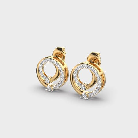 Lab grown diamond earrings JMT 5
