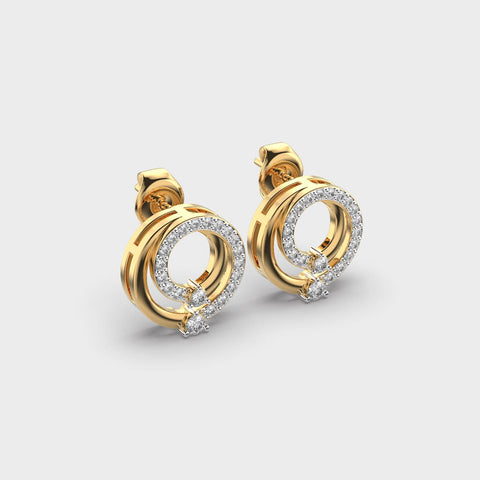 Lab grown diamond earrings JMT 5