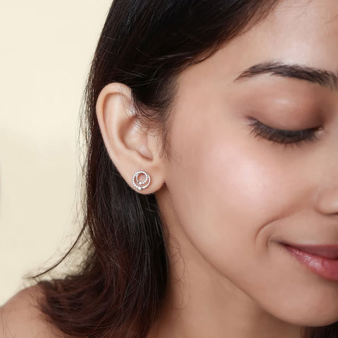Lab grown diamond earrings JMT 5