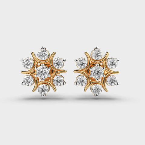 Lab grown diamond earrings JMT 6