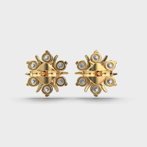 Lab grown diamond earrings JMT 6