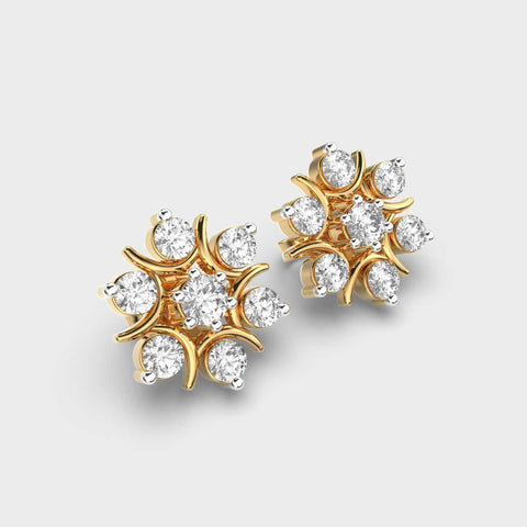Lab grown diamond earrings JMT 6