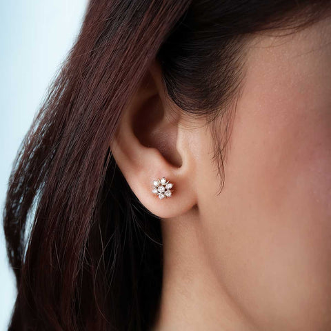 Lab grown diamond earrings JMT 6