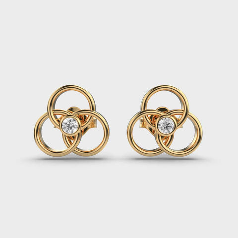Lab grown diamond earrings JMT 9
