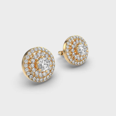 Lab grown diamond earrings JMT 10