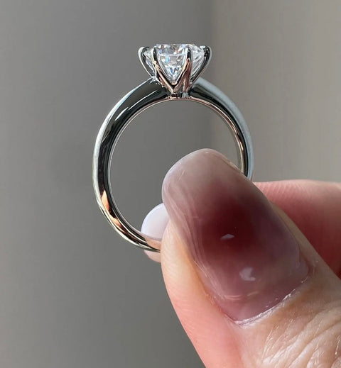 1 CT Lab grwon diamond ring