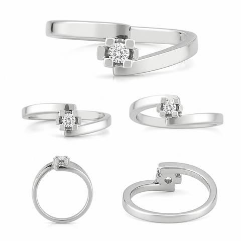 10 pointer Lab grwon diamond ring 04