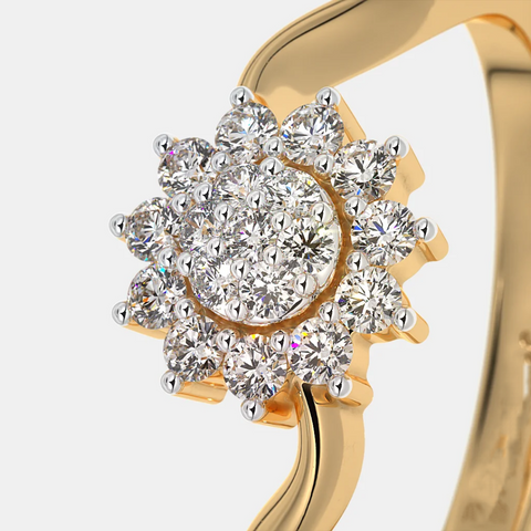 LAb grown diamond ring 14