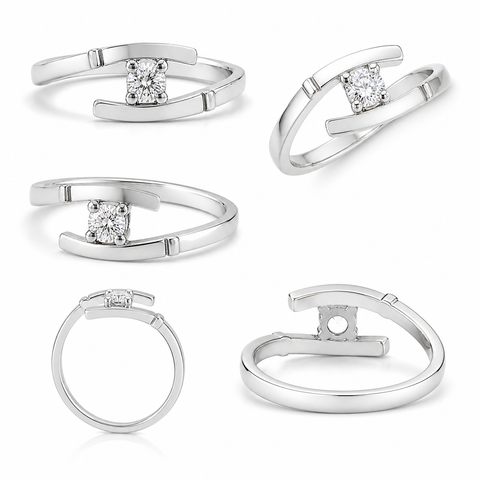 10 pointer Lab grwon diamond ring 03