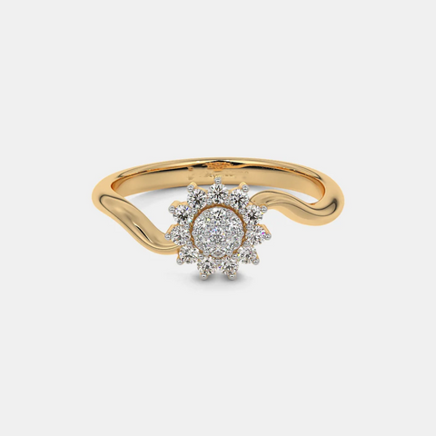 LAb grown diamond ring 14