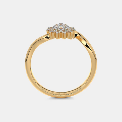 LAb grown diamond ring 14
