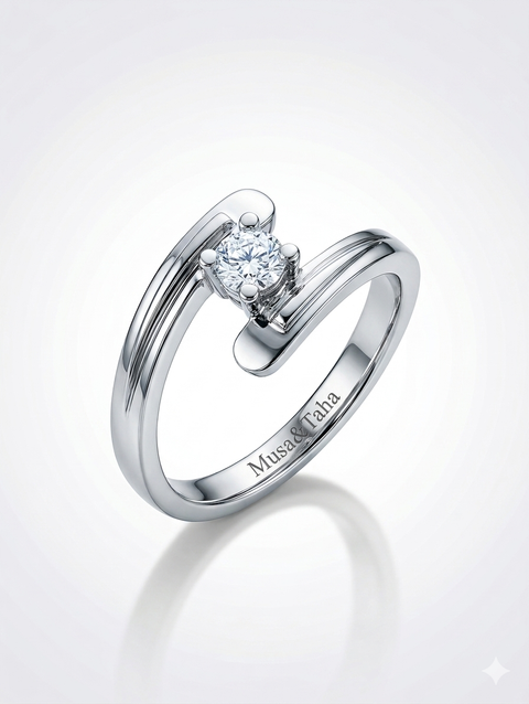 10 pointer Lab grwon diamond ring 05