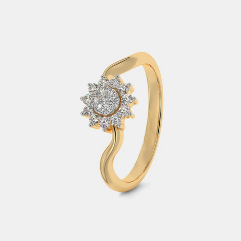 LAb grown diamond ring 14