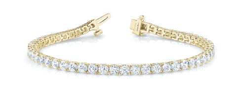 BRILLIANT CUT MOISSANITE DIAMONDS "TENNIS" BRACELET